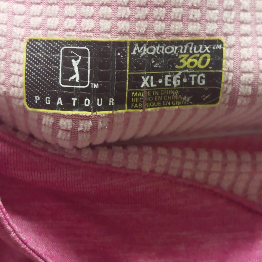 PGA TOUR Motionflux 360 Women's Pink Long Sleeve Top - Picture 2 of 8